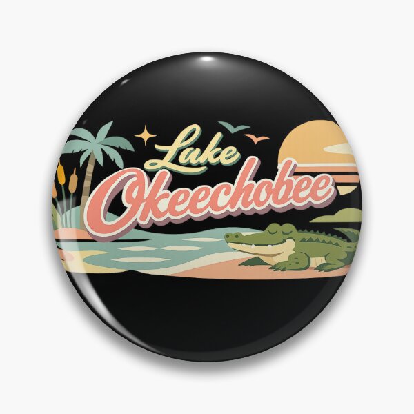 Item preview, Lake Okeechobee designed and sold by Broken Antler Designs .