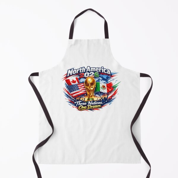 Item preview, Three Nations One Dream - 2026 Soccer Fan Design designed and sold by Emaga Digital Studio.