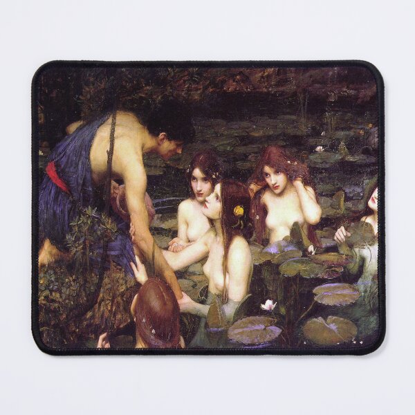 Item preview, Hylas and the Nymphs - John William Waterhouse designed and sold by DONTSPACEAWAY.
