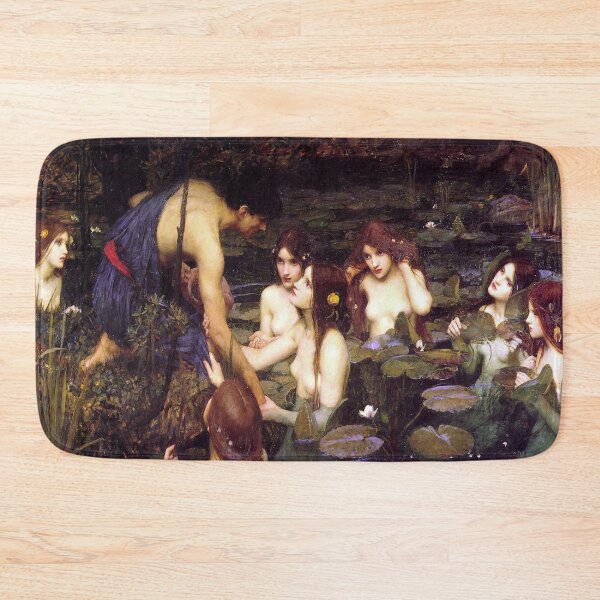Item preview, Hylas and the Nymphs - John William Waterhouse designed and sold by DONTSPACEAWAY.