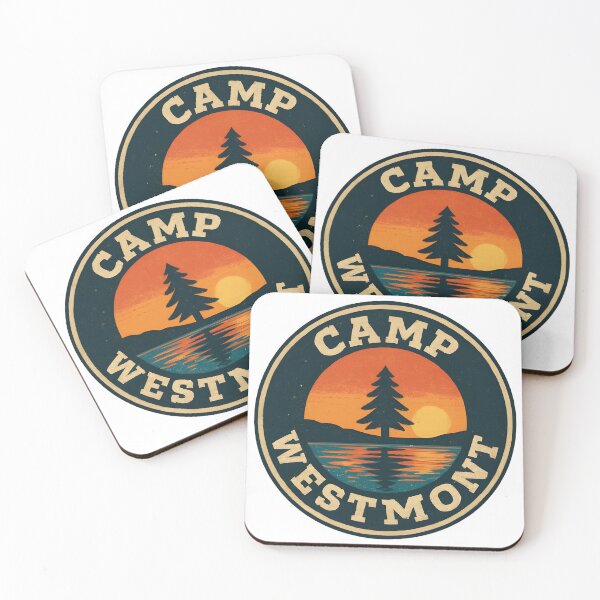 Item preview, Vintage Camp Westmont Retro Summer Camp designed and sold by Uniqueauraaprints.