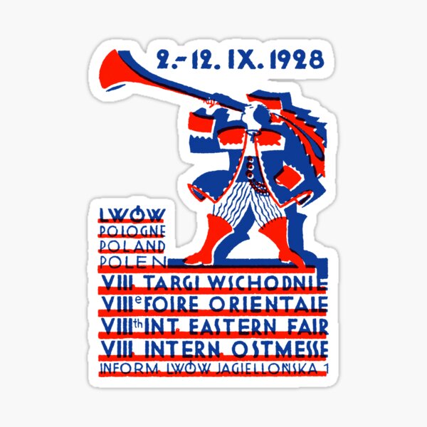 Item preview, 1928 Lwow Eastern International Fair designed and sold by historicimage.