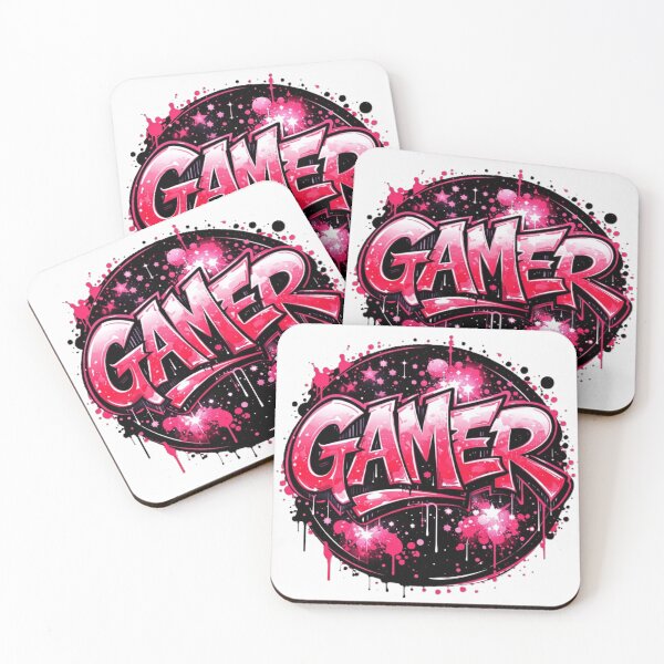 Item preview, Gamer Art Pink Graffiti designed and sold by VFWChuck.