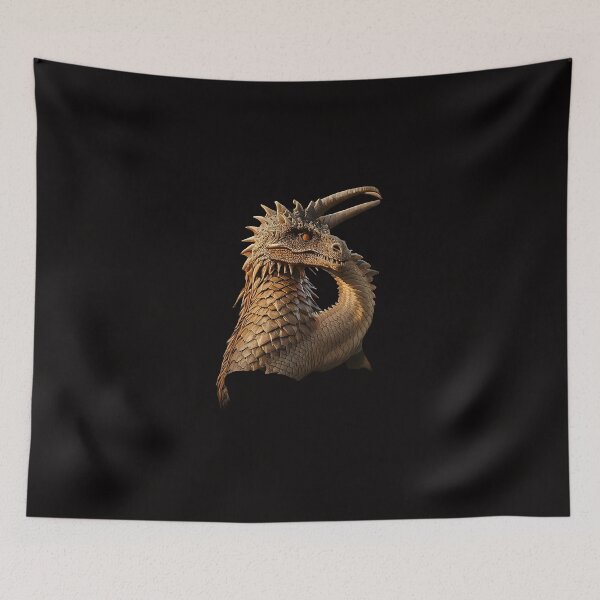 Item preview, Majestic Bronze Dragon Bust designed and sold by Creatby7030.