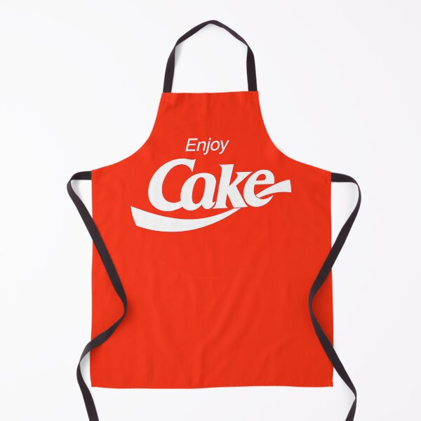 Item preview, Enjoy Cake - Coca Cola Coke Style Logo designed and sold by Rock Bottom Press.