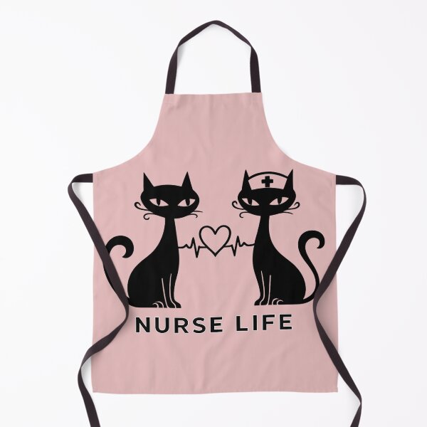 Artikelvorschau, Krankenschwester-Katzen-Shirt, Geschenkidee für Krankenschwestern, Niedliches Krankenschwester-Design entworfen und verkauft von Irysek.