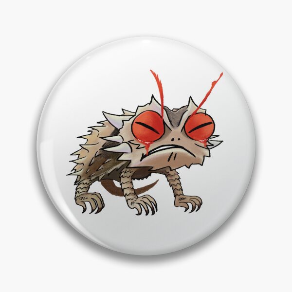 Item preview, Horned Skibidi the Horned Lizard designed and sold by Sparkykawa.
