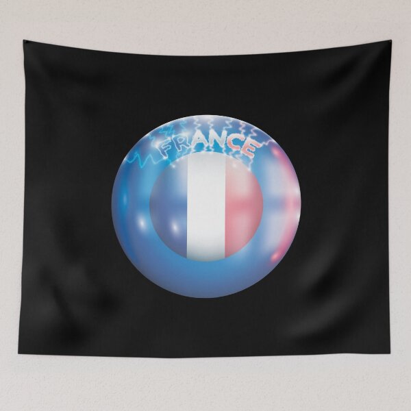 Item preview, France Flag Crystal Ball –  French Pride Design designed and sold by MONTRIS.