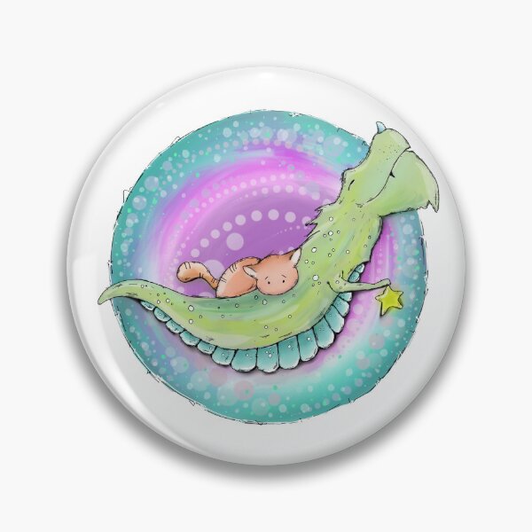 Item preview, Flying Dragon and Cat designed and sold by AnnieSummers.