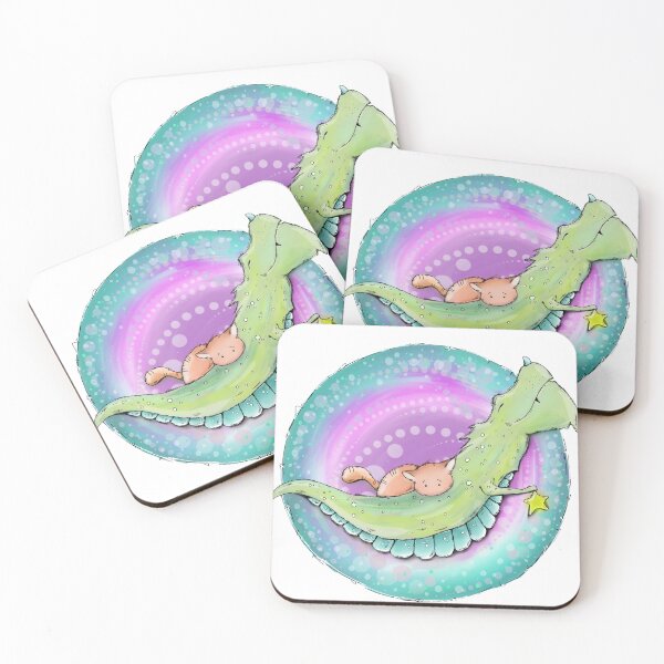 Item preview, Flying Dragon and Cat designed and sold by AnnieSummers.