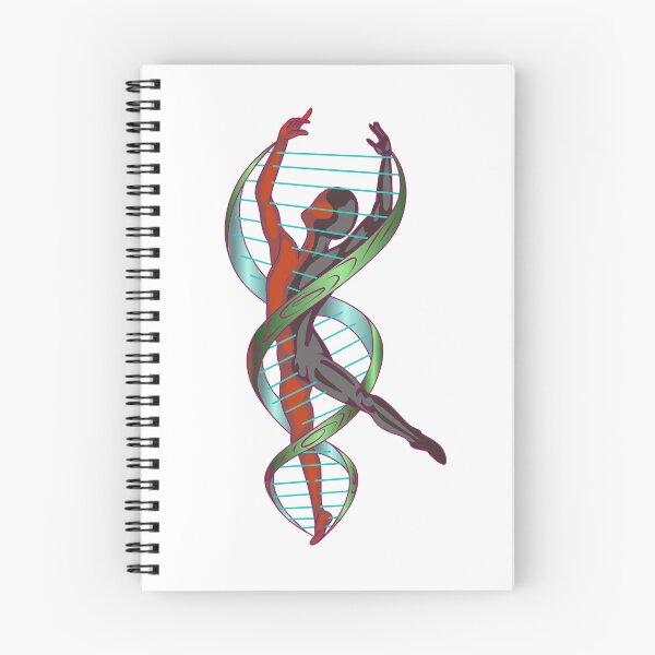 Item preview, DNA Dance – Human Evolution & Genetics Abstract Art designed and sold by Ebraincy – Soul & Spiritual Art.