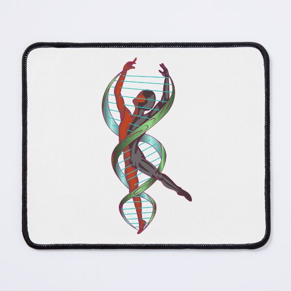 Item preview, DNA Dance – Human Evolution & Genetics Abstract Art designed and sold by Ebraincy – Soul & Spiritual Art.