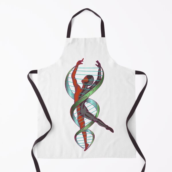 Item preview, DNA Dance – Human Evolution & Genetics Abstract Art designed and sold by Ebraincy – Soul & Spiritual Art.
