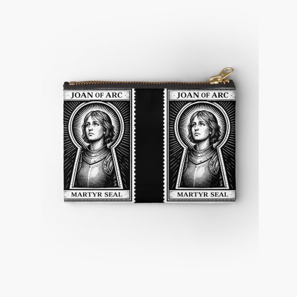 Item preview, Joan of Arc Martyr Seal Keyhole Stamp designed and sold by TheMarketplaceworld.