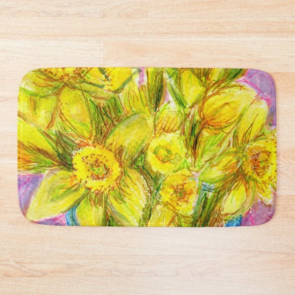 Item preview, Daffodils In A Glass designed and sold by LymphomaLass.