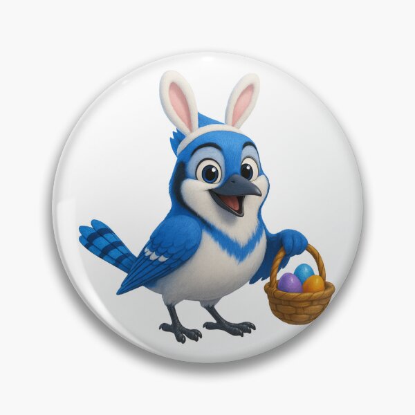 Item preview, Easter Blue Jay designed and sold by Sillytoe.