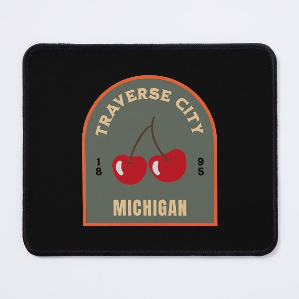 Item preview, Traverse City Michigan Cherry Badge designed and sold by American Travels.