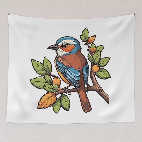Item preview, Cute little bird on a branch. designed and sold by Giulivo Store Graphic.
