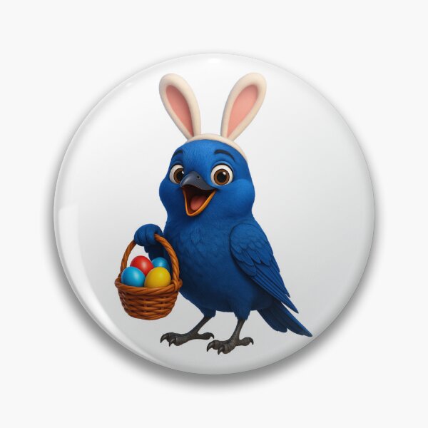 Item preview, Easter Blue Rock Thrush designed and sold by Sillytoe.