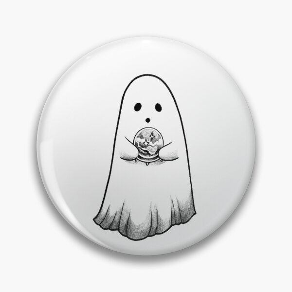 Item preview, Little Crystal Ball Ghost designed and sold by charlieroses.