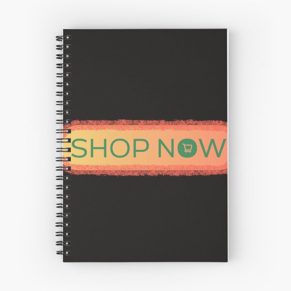 Item preview, Vibrant Textured "Shop Now" Button with Shopping Cart Icon designed and sold by Creatby7030.