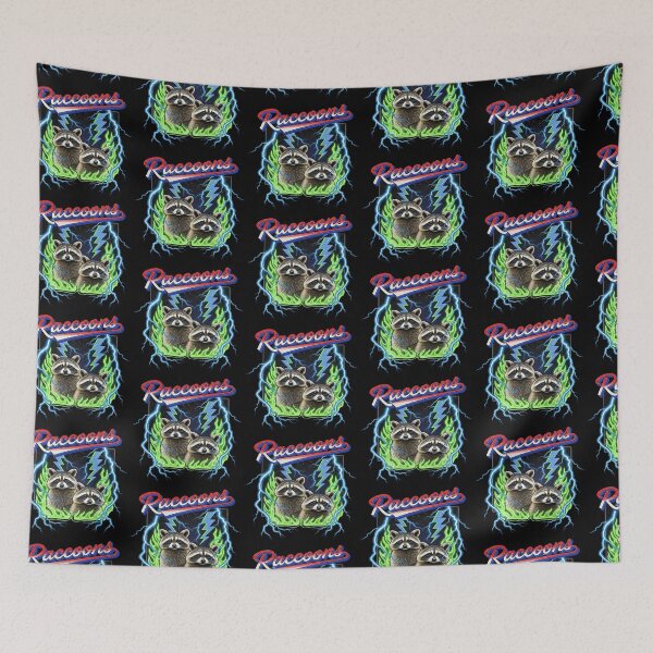 Item preview, Retro Raccoons   designed and sold by TeeARTHY.