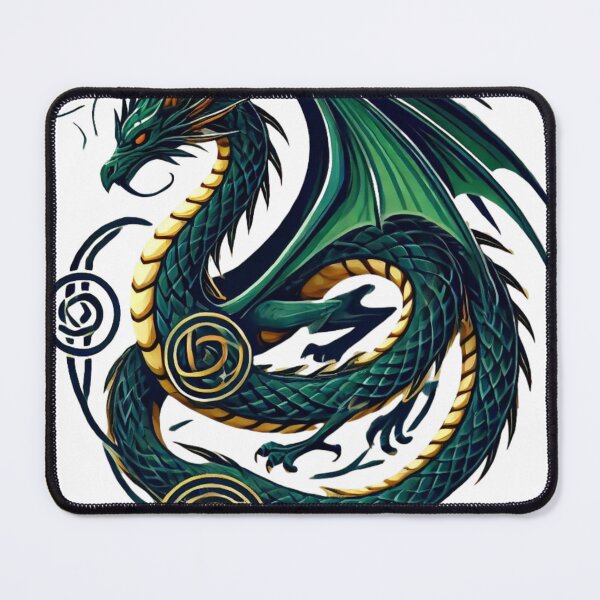 Item preview, Celtic Dragon Knot – Gaelic Mythology Art, Bold Fantasy Design designed and sold by CrazyGirlllc.