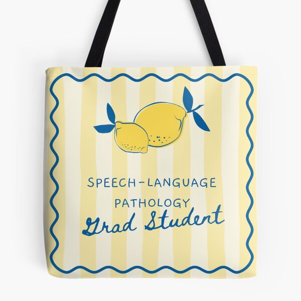 Item preview, Lemon SLP Grad Student Cute Design designed and sold by More-Than-R.