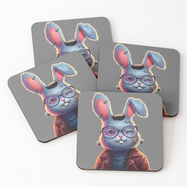 Item preview, Frankenpetz Bunnyz - Neon Rocker Bunny (Unit #05) designed and sold by Frankenpetz.