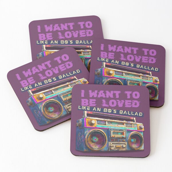 Item preview, GenX Love Ballads / Songs, purple / teal designed and sold by pulse_retail.
