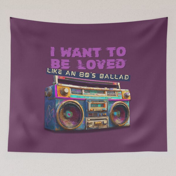 Item preview, GenX Love Ballads / Songs, purple / teal designed and sold by pulse_retail.