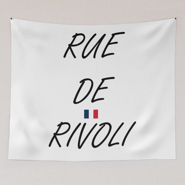 Item preview, Rue de Rivoli designed and sold by BLUEiceberg.