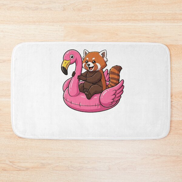 Item preview, Cute Red Panda Pink Flamingo Pool Float Summer designed and sold by k3rstman1.