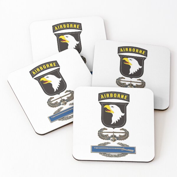 Item preview, 101st Airborne with Airmobile and CIB Badges designed and sold by Buckwhite.