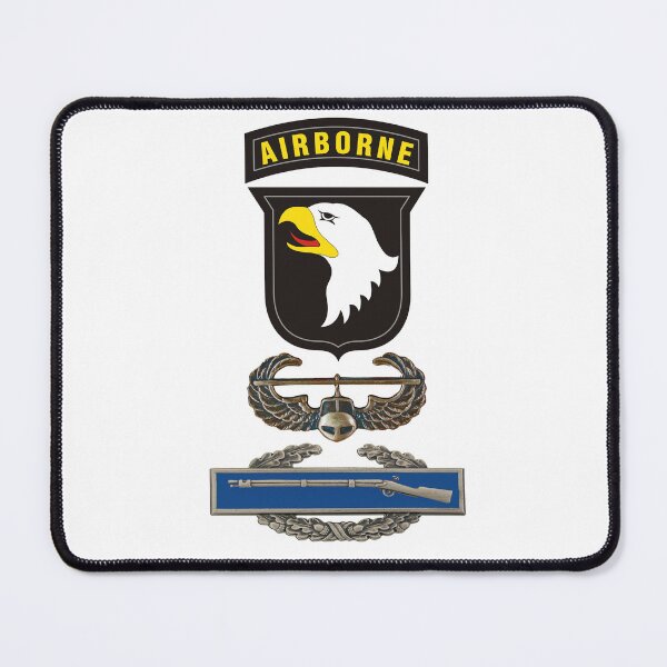 Item preview, 101st Airborne with Airmobile and CIB Badges designed and sold by Buckwhite.