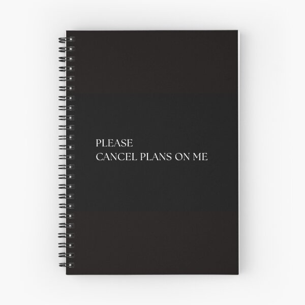Item preview, PLEASE CANCEL PLANS ON ME designed and sold by W0nglep0ng.