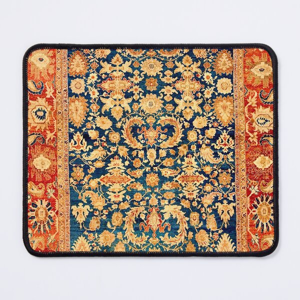 Item preview, Persian Antique Sultanabad Floral Carpet designed and sold by Vicky Brago-Mitchell®.
