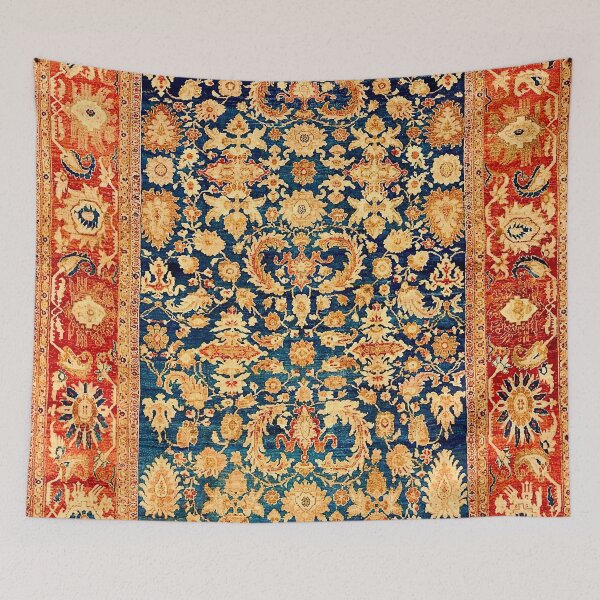 Item preview, Persian Antique Sultanabad Floral Carpet designed and sold by Vicky Brago-Mitchell®.