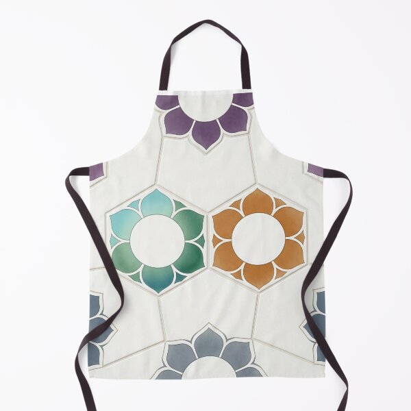 Item preview, A hexagonal tile pattern designed and sold by Ratatosk-AI.