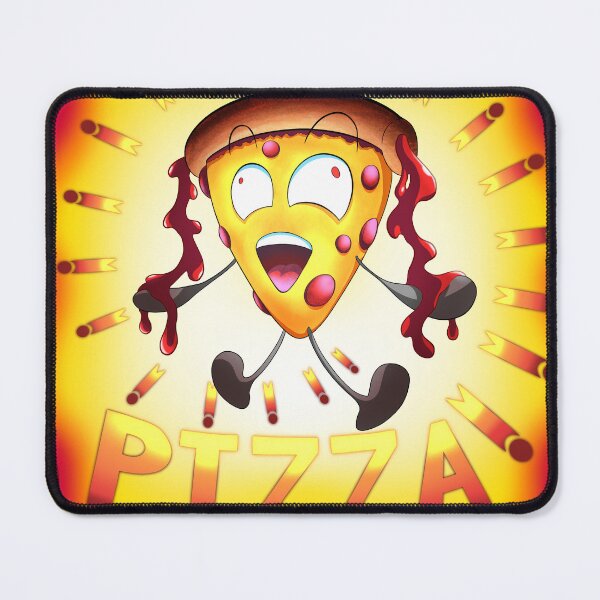 Item preview, Fiery Anime Pizza Character Kawaii designed and sold by TacticArtsSt0re.
