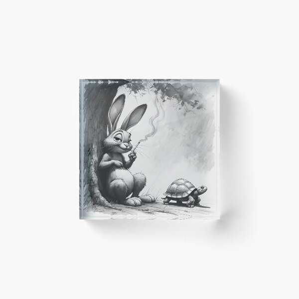 Item preview, The Tortoise and the Hare designed and sold by JakeMauiDesign.