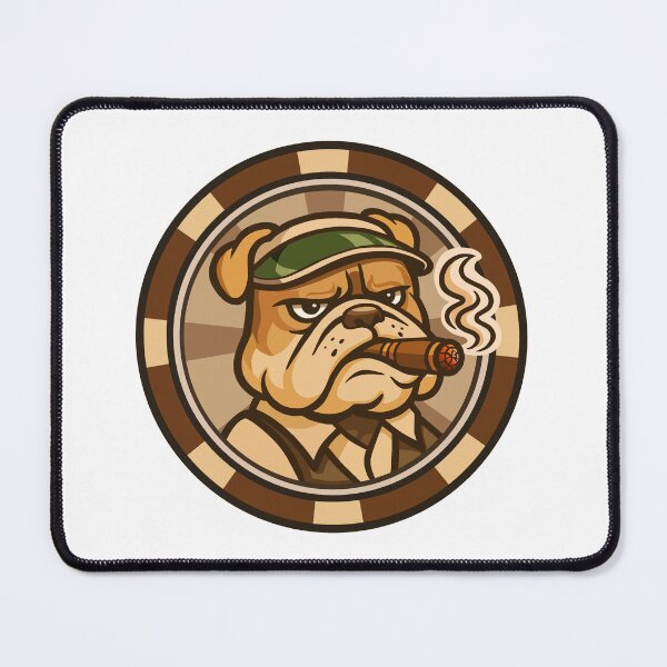 Item preview, Bulldog Poker Chip designed and sold by SquishyKitkat.