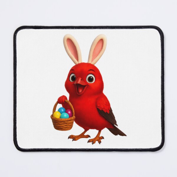 Item preview, Easter Crimson Finch designed and sold by Sillytoe.