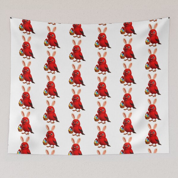 Item preview, Easter Crimson Finch designed and sold by Sillytoe.