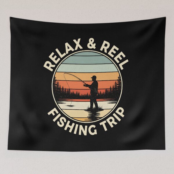 Item preview, Relax and Reel Fishing Trip - Funny Fisherman designed and sold by Axivra.