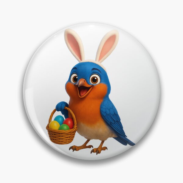 Item preview, Easter Eastern Bluebird designed and sold by Sillytoe.