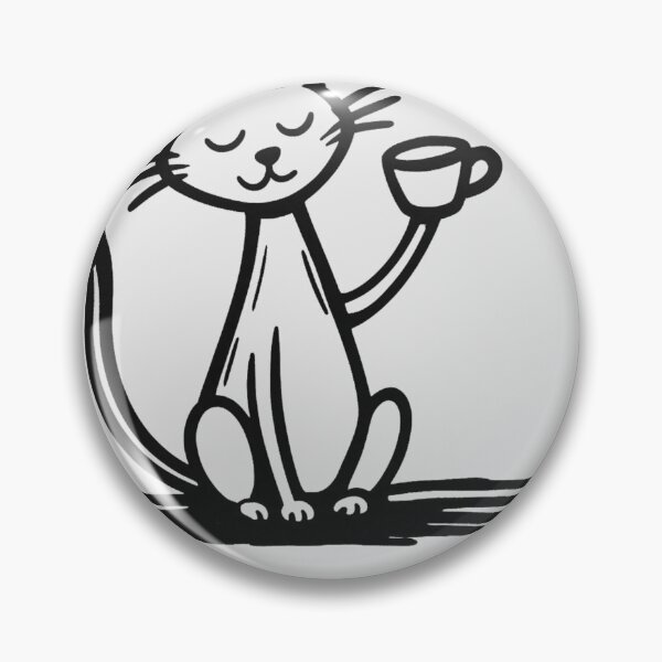 Item preview, Coffee Cat designed and sold by Vicky Cullen.