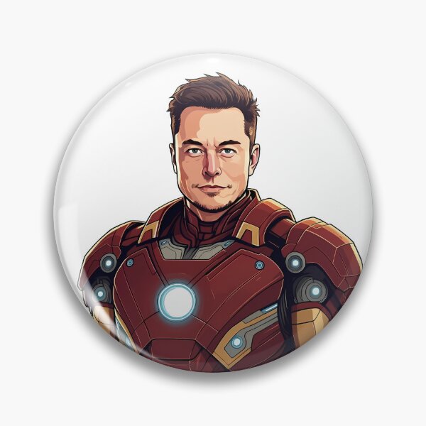 Item preview, Elon Musk in armored suit designed and sold by deelitt.