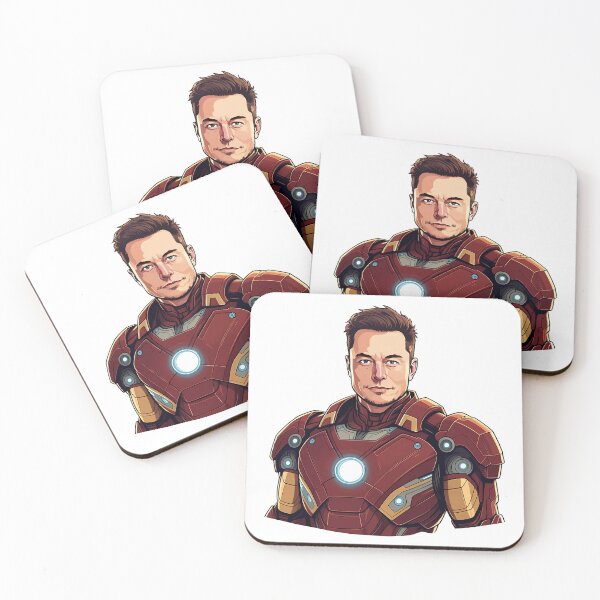 Item preview, Elon Musk in armored suit designed and sold by deelitt.