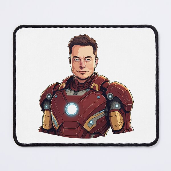 Item preview, Elon Musk in armored suit designed and sold by deelitt.